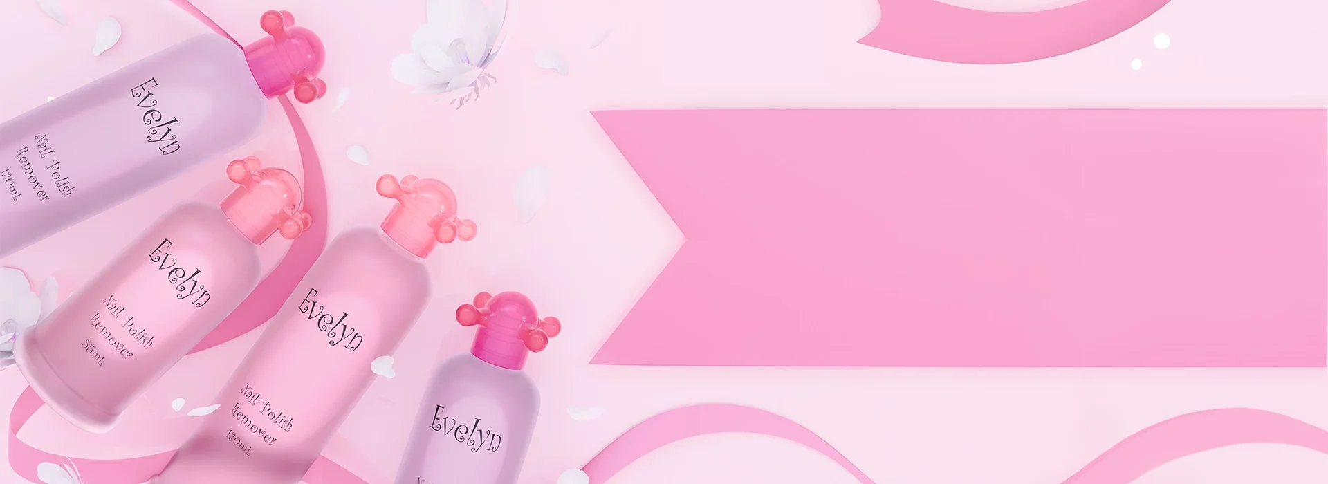 Main Banner Nail Polis remover Evelyn